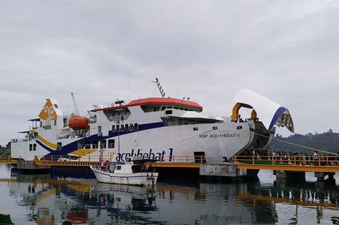 Tarif Kapal Feri dari Pulau Simeulue ke Sejumlah Pelabuhan di Aceh Masih Sama