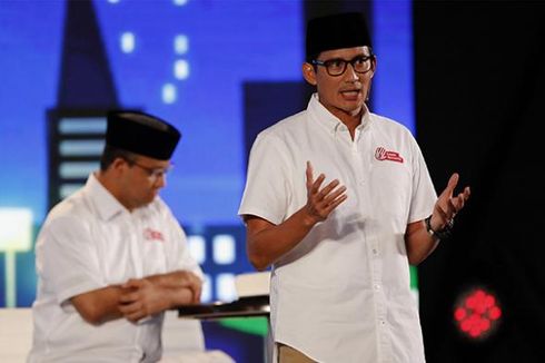 Ketika Sandiaga Bertanya ke Sylvi untuk Membandingkan Kinerja Ahok