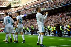 Hasil Liga Spanyol, Ronaldo Antarkan Real Madrid Menang Telak