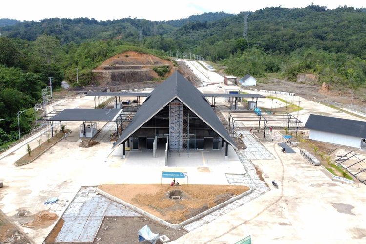 Pos Lintas Batas Negara (PLBN) Jagoi Babang di Kalimantan Barat