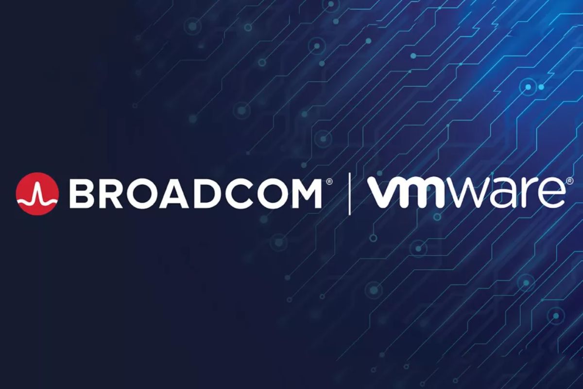 Ilustrasi Broadcom dan VMware