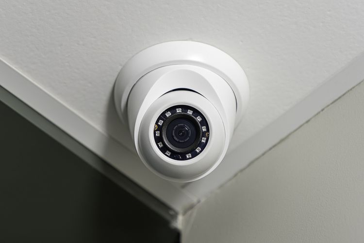 Ilustrasi CCTV atau kamera keamanan. 