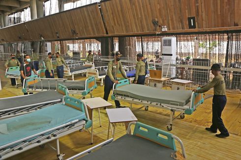 Ada 971 Kasus Baru Covid-19 di Surabaya, Pemkot Siagakan RS Lapangan Tembak untuk Tempat Isolasi Terpusat
