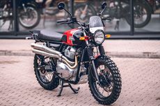 Modifikasi Simpel Royal Enfield Interceptor 650 Scrambler 