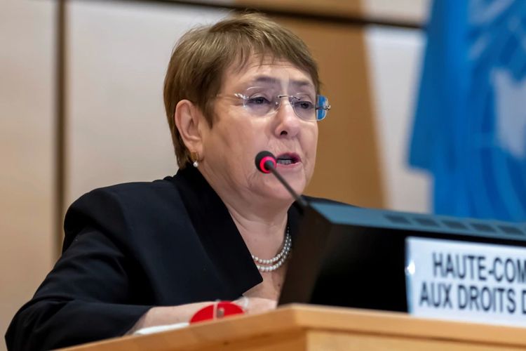 Komisaris Tinggi PBB urusan HAM, Michelle Bachelet.