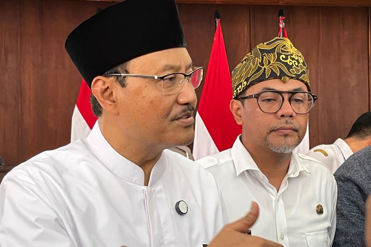 Mensos Saifullah Yusuf saat berada di pendapa Kabupaten Probolinggo, Rabu (14/5/2025).