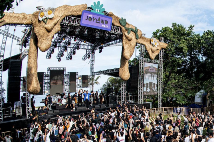 Suasana di Joyland Festival 2022.