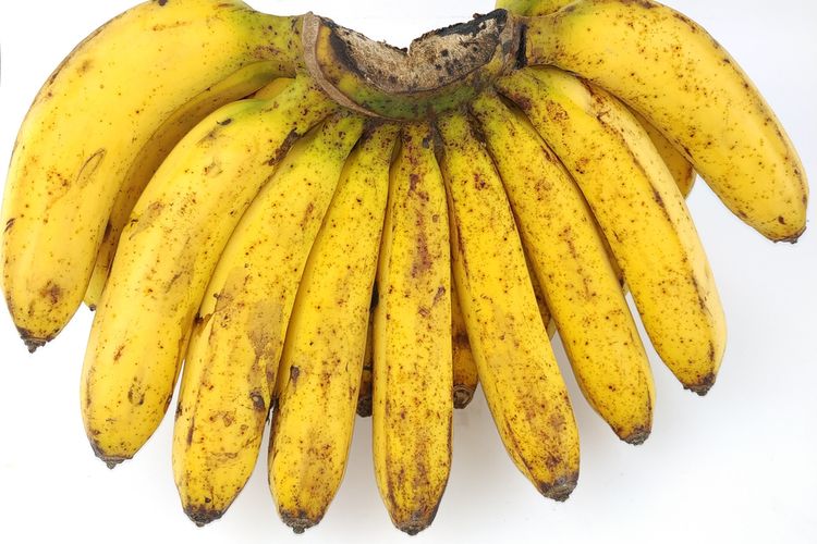 ilustrasi pisang barangan. 