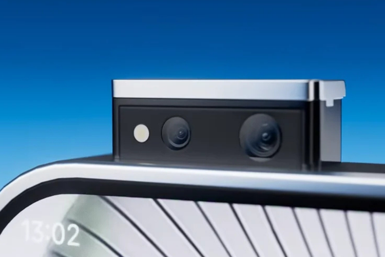 Nothing menyematkan kamera selfie model pop-up pada Dream Phone sehingga layar dapat tampil penuh tanpa notch maupun lubang kamera.