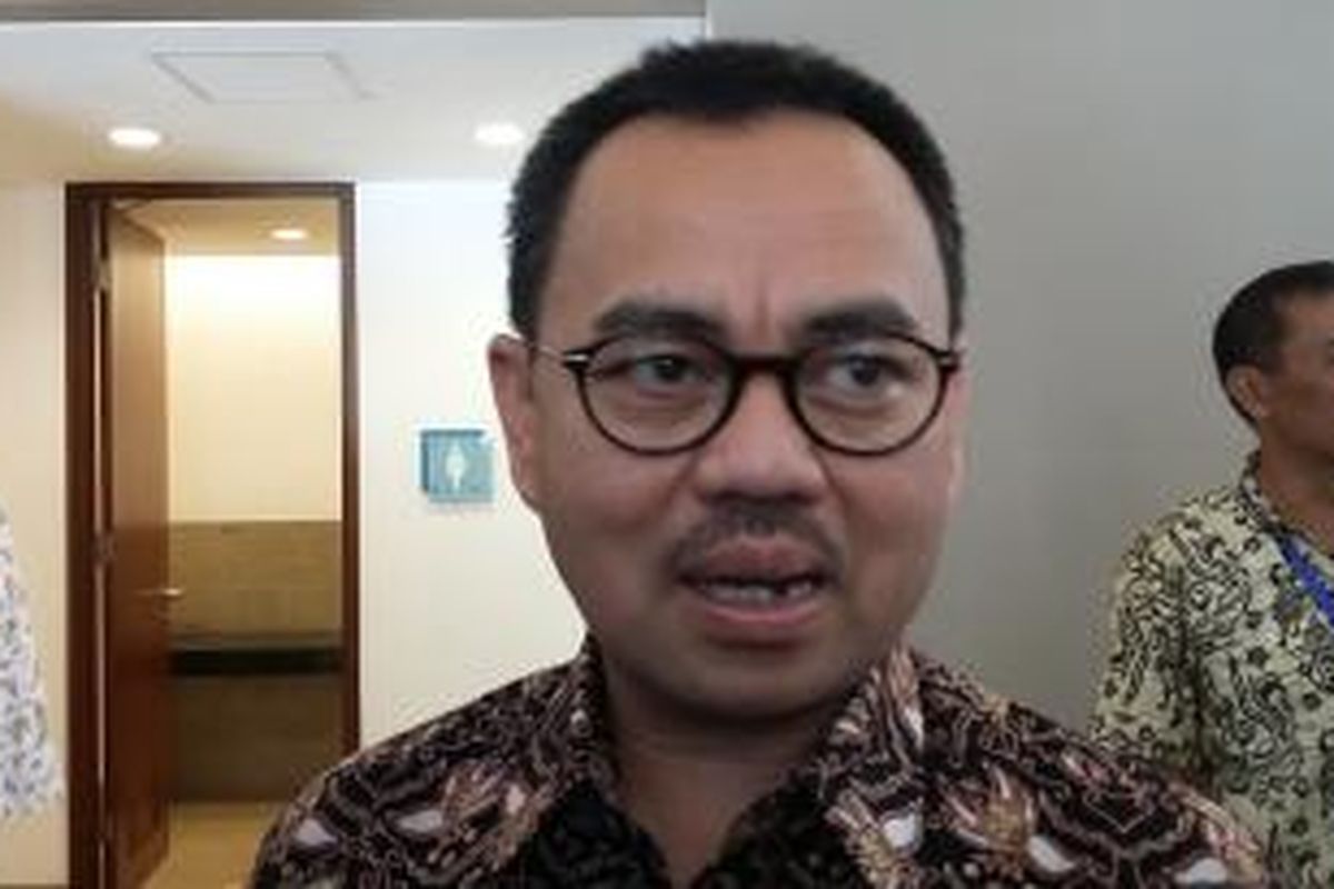 Mentri ESDM Sudirman Said