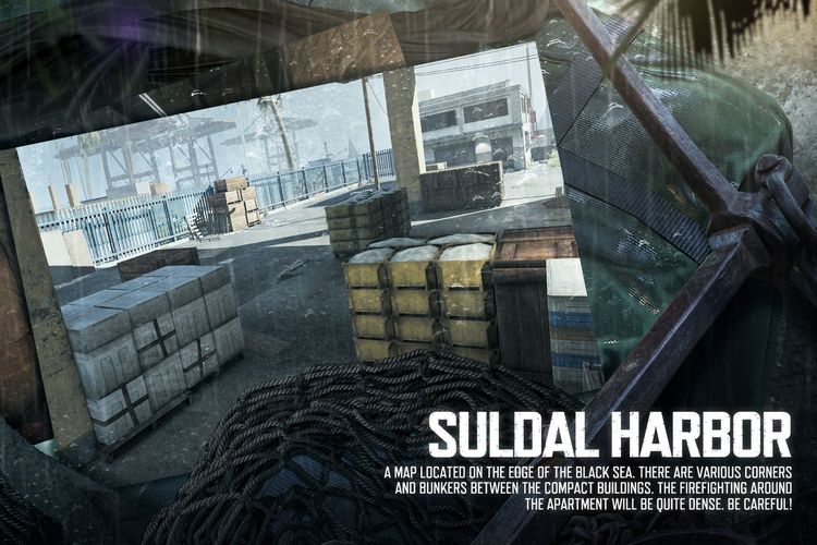 Ilustrasi map Suldal Harbor.