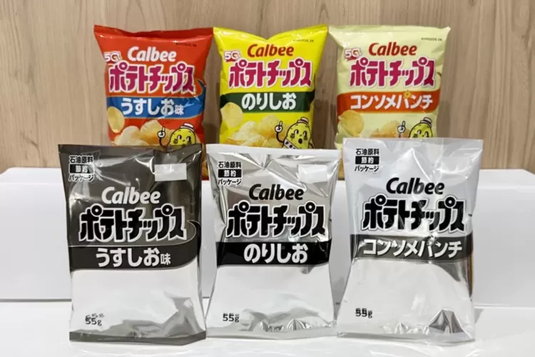Protes Perang Iran, Camilan Jepang Ubah Warna Kemasan Jadi Monokrom