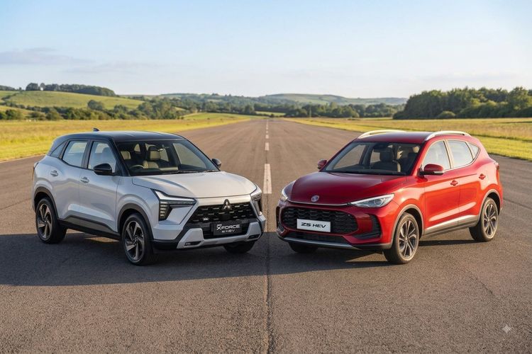 Duel SUV Hybrid Baru, Mitsubishi Xforce HEV atau MG ZS Hybrid+?