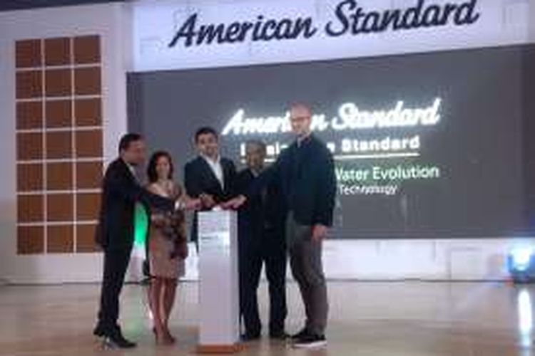 Peluncuran produk American Standard Acacia Evolution, di Ritz Carlton, Jakarta, Kamis (4/8/2016).