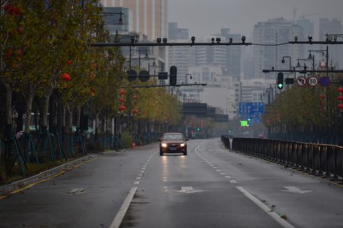 BERITA FOTO: Situasi Terkini Kota Wuhan yang Sepi seperti Kota Mati karena Virus Corona