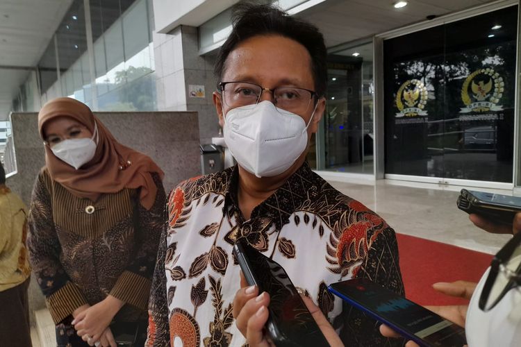 Menteri Kesehatan Budi Gunadi Sadikin di Kompleks Parlemen Senayan, Jakarta, Senin (26/9/2022).