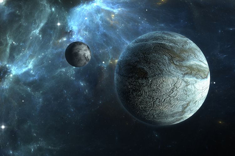 Ilustrasi exoplanet. Ditemukan planet baru mirip Jupiter dari data Teleskop Luar Angkasa Kepler NASA yang sudah 4 tahun tidak beroperasi.