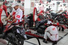 Honda Jawa Barat Servis 1.260 Unit Motor per Bulan