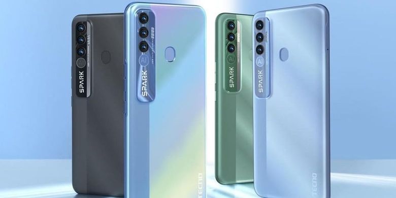 Waduh! Spesifikasi dan Harga Ponsel Tecno Spark 7 Pro di Indonesia