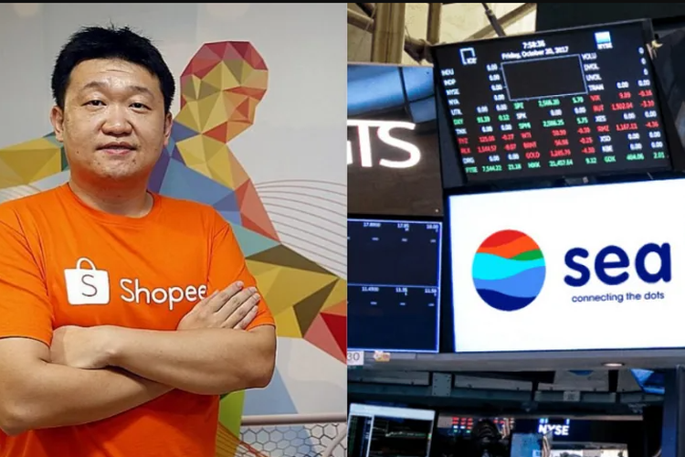 Pendiri Sea Group, induk perusahaan Shopee dan Garena, Forrest Li menjadi orang terkaya di Singapura.

