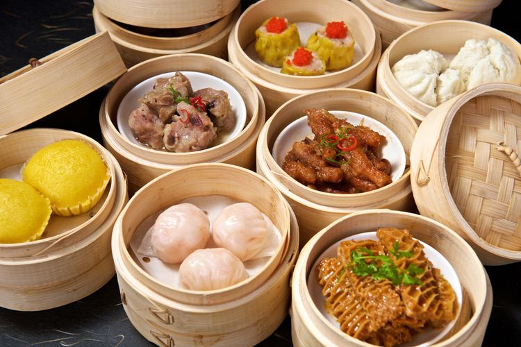 Ilustrasi dimsum. 