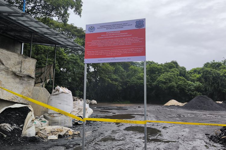 Pabrik Pewarna Tekstil di Tangerang Disegel, Ditemukan Limbah Berwarna Hitam dan Ungu