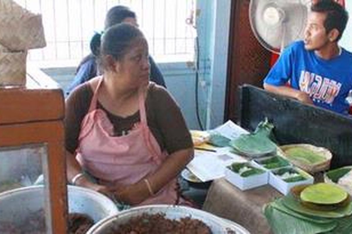 Gudeg kendil Yu Djum di Yogyakarta. 