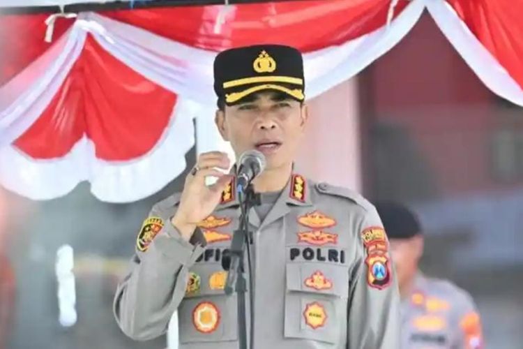 Kapolresta Banyuwangi Kombes Pol Rofiq Ripto Himawan. 