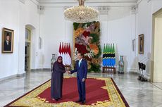 Jokowi Terima Kunjungan Kenegaraan Presiden Tanzania di Istana Bogor