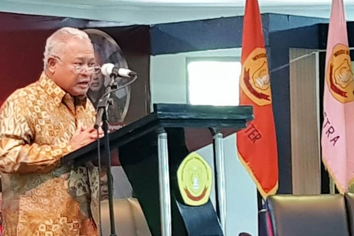 Mantan menteri ESDM Purnomo Yusgiantoro mengatakan, pembangunan PLTN harus mempertimbangkan banyak aspek, Rabu (26/9/2018)