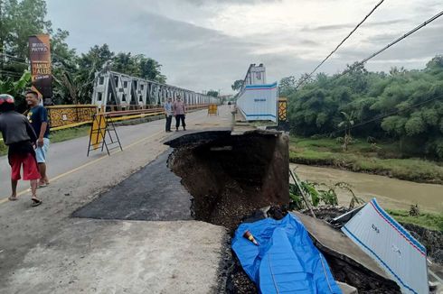 Jalan di Banyumas Longsor, Lalu Lintas Kendaraan Berat Jalur Selatan Dialihkan, Ini Rutenya