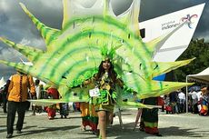 Meriahnya Parade Kebudayaan Bahari Masyarakat Wakatobi