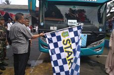 18 Bus Angkut 812 Pemudik dari Sukabumi ke Jawa Tengah dan DIY