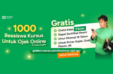 Golden English Beri Beasiswa Bahasa Inggris untuk Pengemudi Ojol