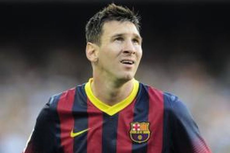 Striker Barcelona, Lionel Messi.