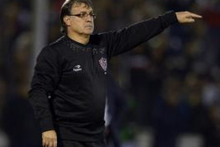 Pelatih baru Barcelona, Gerardo Martino.