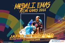 INFOGRAFIK Asian Games: Medali Emas Ke-7, Jafro Megawanto