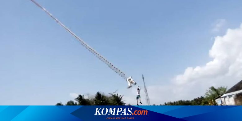 Viral, Video Bocah di Bantul Terbawa Layangan hingga 3 Meter Sebelum Akhirnya Terjatuh