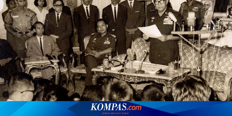 Ini Peran 5 Tokoh Penting Dalam Penyerahan Supersemar Halaman All Kompas Com