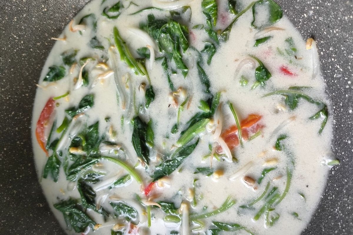 Ilustrasi sayur lodeh.