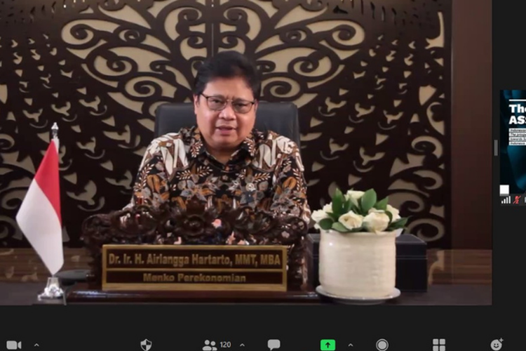 Menteri Perekonomian RI Airlangga Hartarto. 