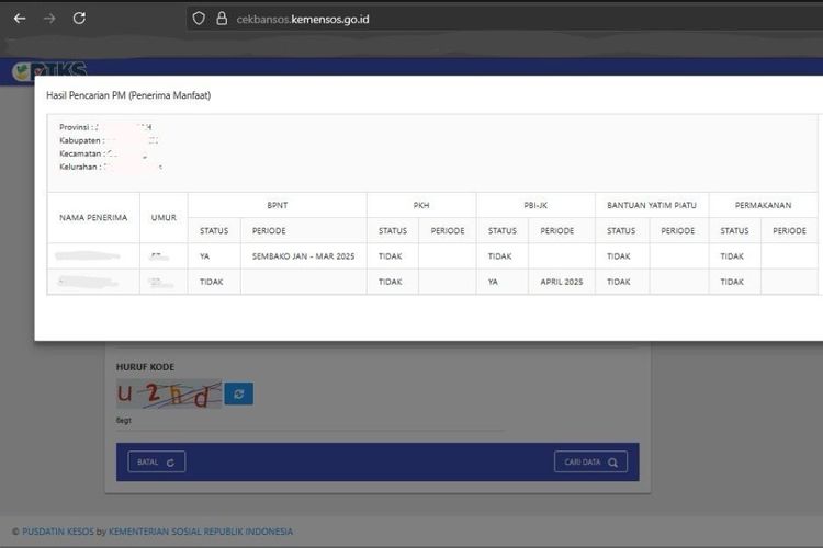 Tanda Bansos BPNT 2025 Tahap 2 Siap Cair, Begini Cara Ceknya