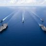 Di Tengah Ketegangan, Kapal Induk Bertenaga Nuklir AS Berlayar ke Laut China Selatan dari Singapura