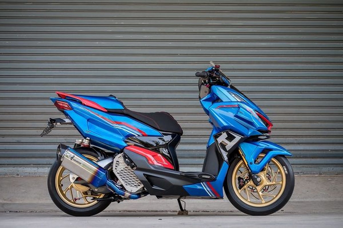 Modifikasi Honda Click 160 alias Vario 160