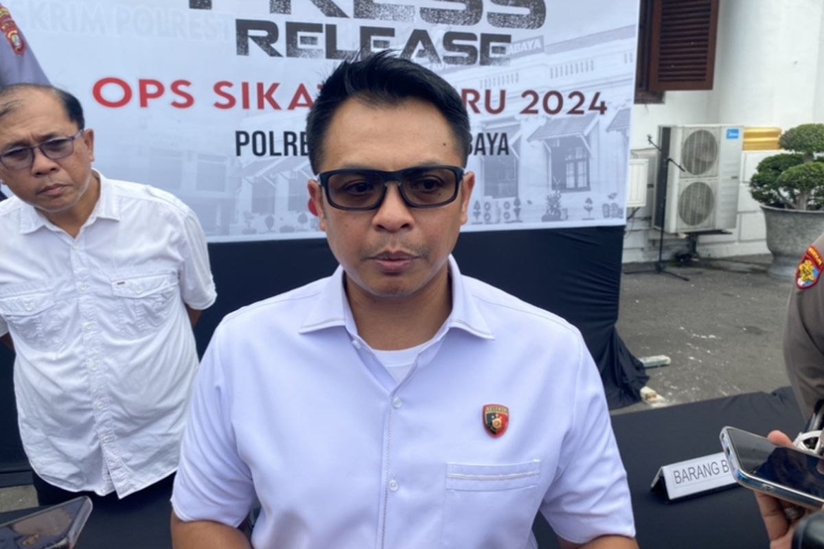 Kasat Reskrim Polrestabes Surabaya, AKBP Hendro Sukmono, Selasa (25/6/2024).