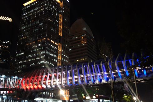 Peringatan “Earth Hour”, Lampu 3 JPO Instagramable di Jakarta Dipadamkan