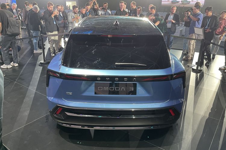 Tampak Belakang Omoda C3