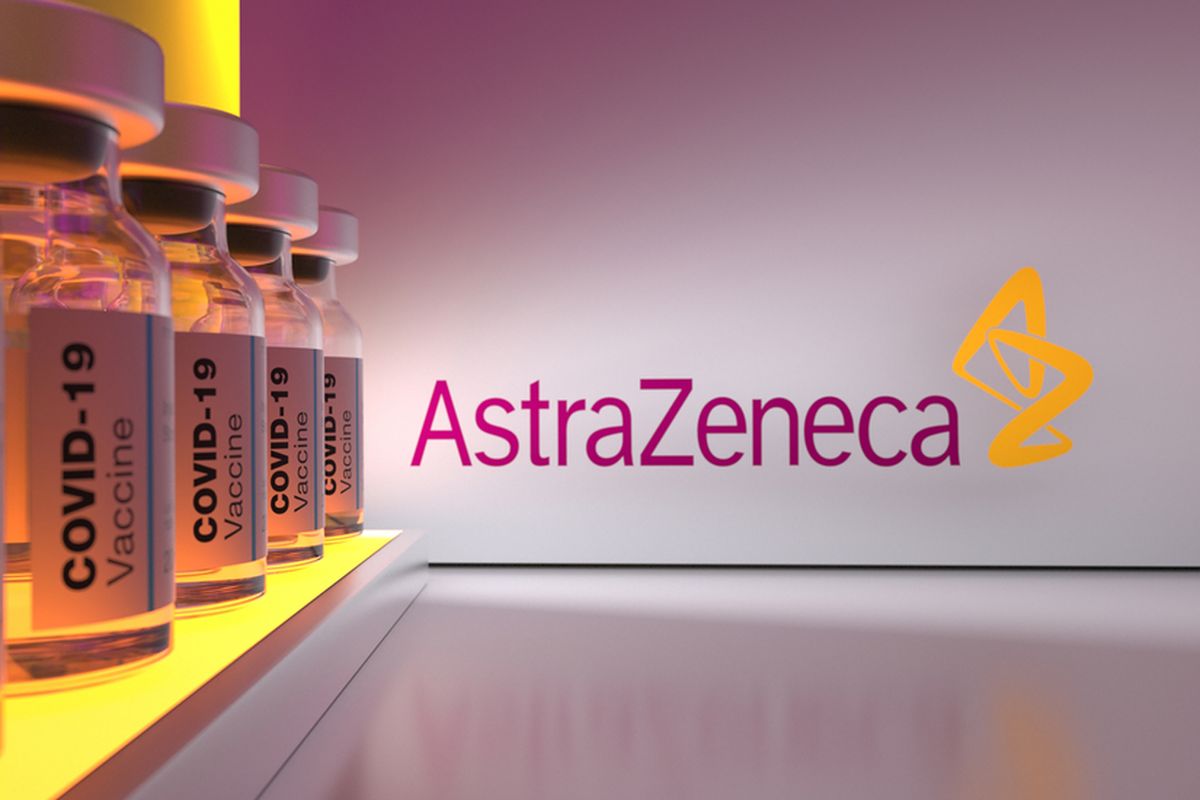 Ilustrasi vaksin AstraZeneca. Studi baru ungkap vaksin booster AstraZeneca, AZD1222, diklaim dapat meningkatkan antibodi penetral terhadap infeksi varian Omicron.