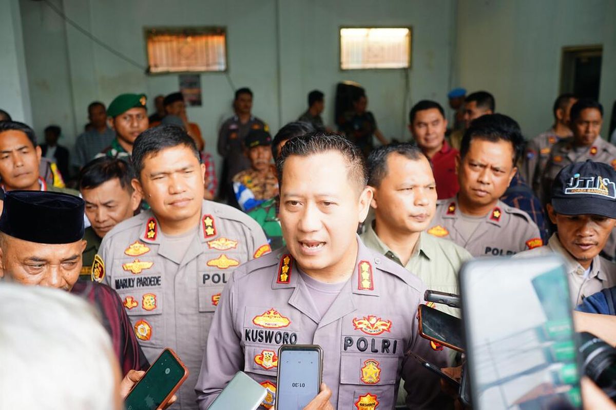 Kapolresta Bandung Kombes Pol Kusworo Wibowo 