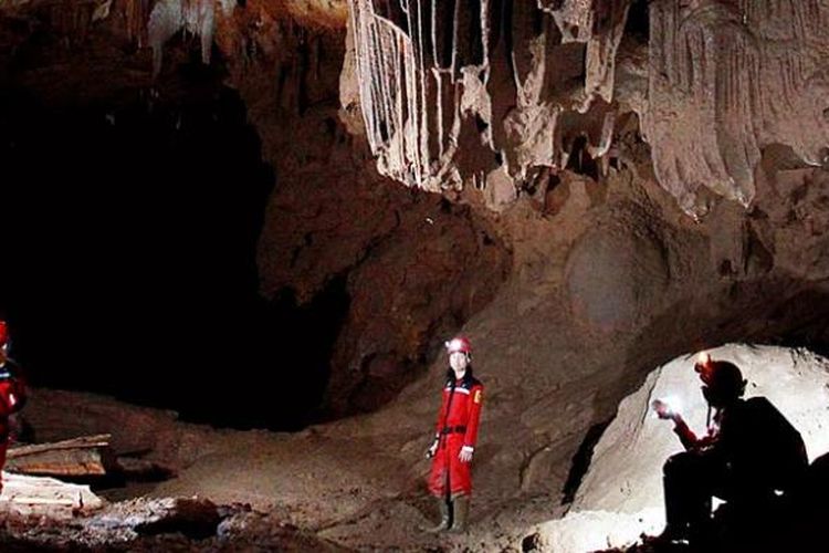 Eksotisme bawah tanah di kawasan karst Gunung Sewu, Pacitan, Jawa Timur.
